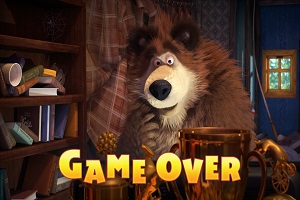 Máša a Medveď - Game over